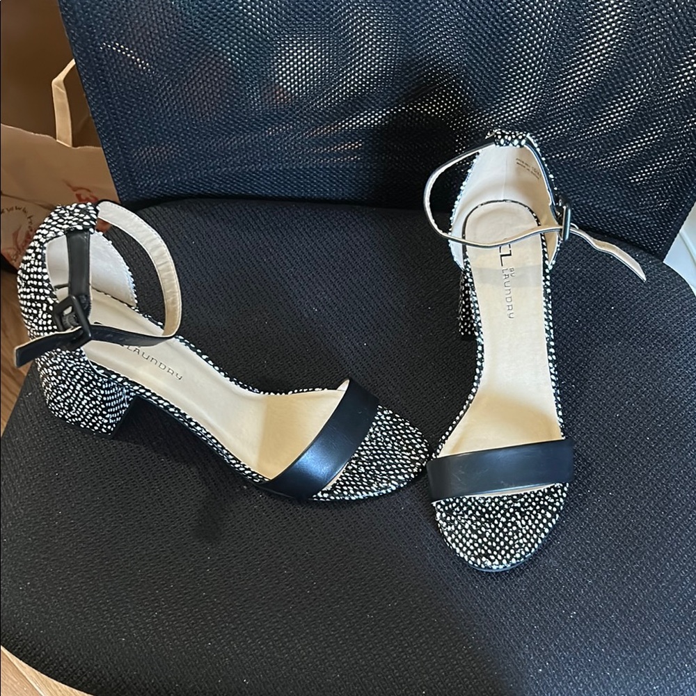 Black and White Heels